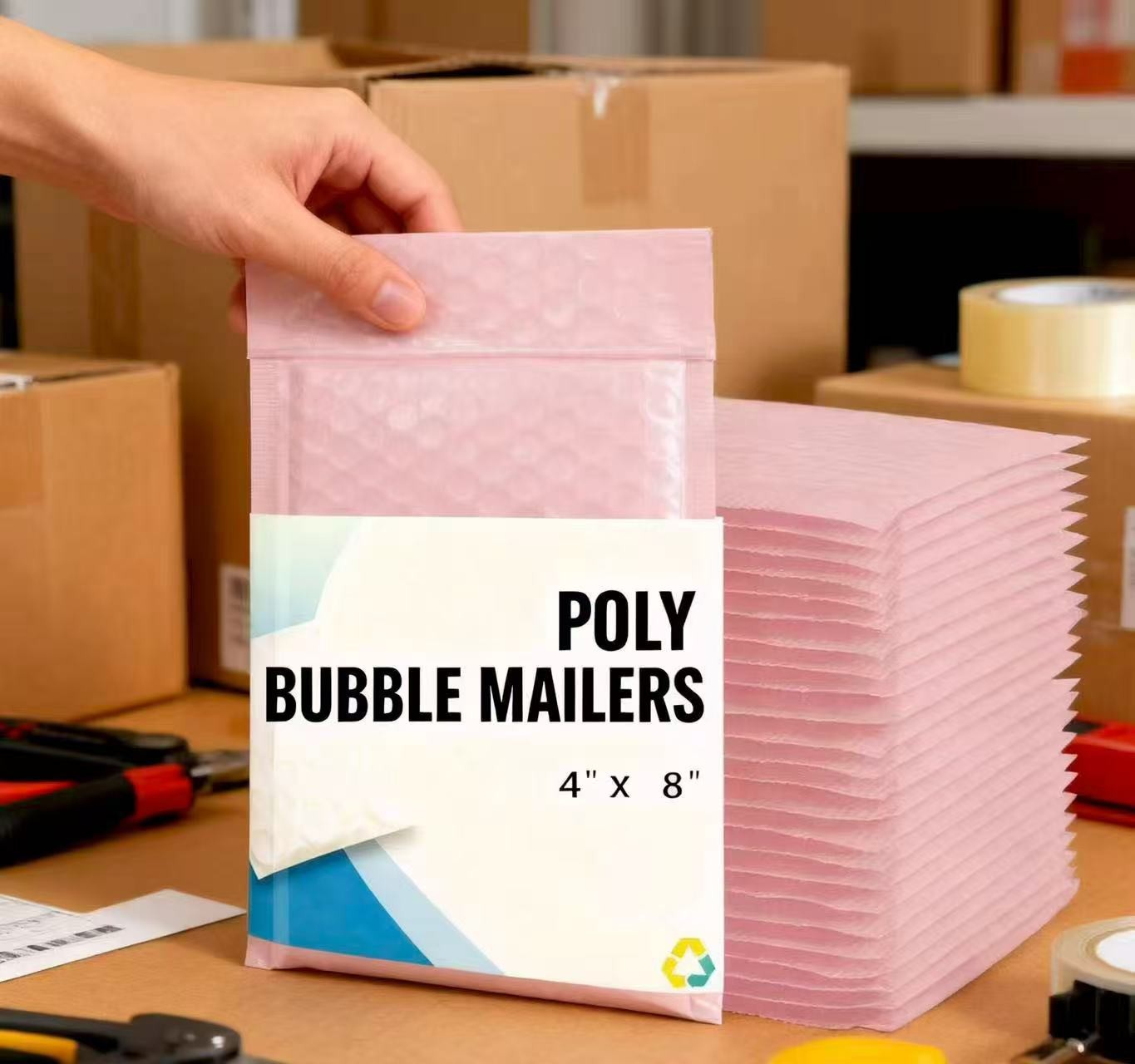4×8 4″ x 7″ Color Poly Bubble Mailers Shipping Mailing Padded Bags Envelopes