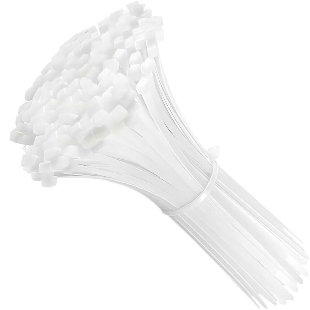 100-1000pcs Heavy Duty 8″ 12″ 18″ 24″ Nylon Plastic Cable Wire Zip Ties Wrap US