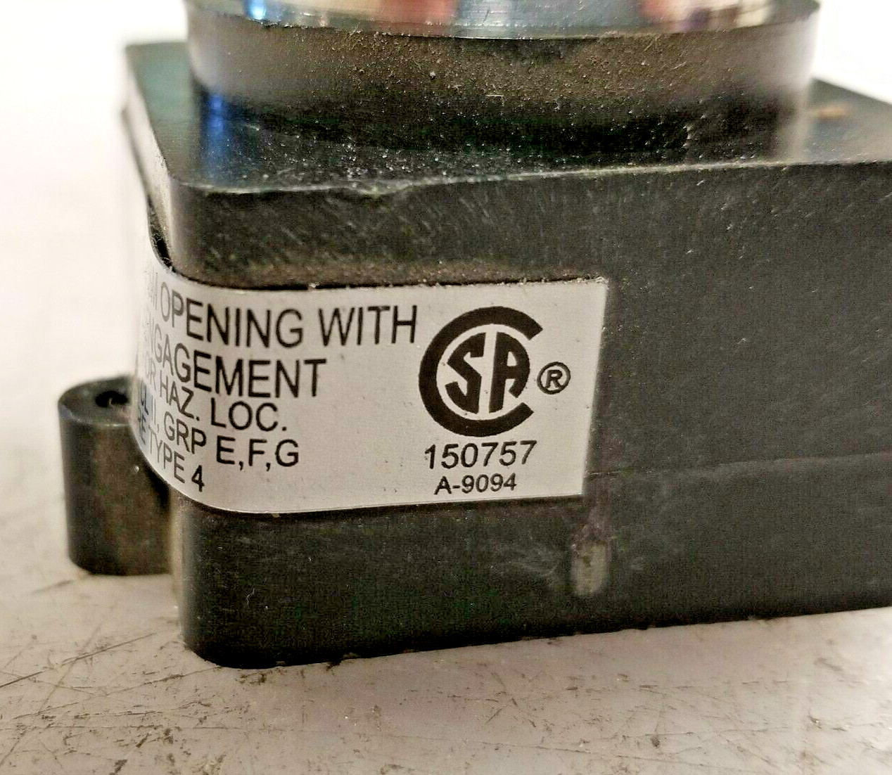 EGS Hazardous Location “EP Series” Emergency Stop 600 VAC