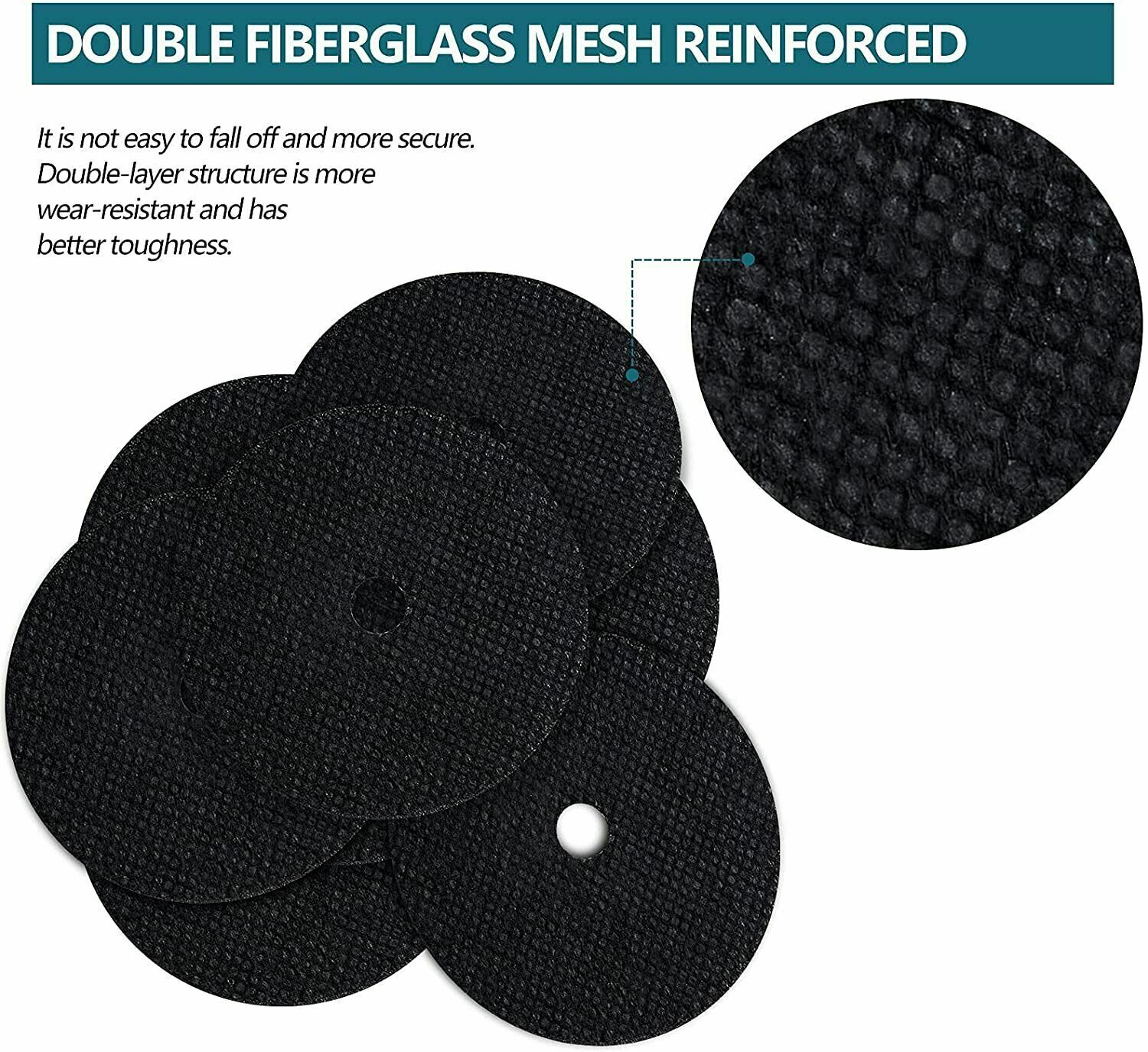 50 Pack Cut Off Wheels 3″ x1/32″x3/8″ Arbor Metal Cutting Disc Die Grinder Tool