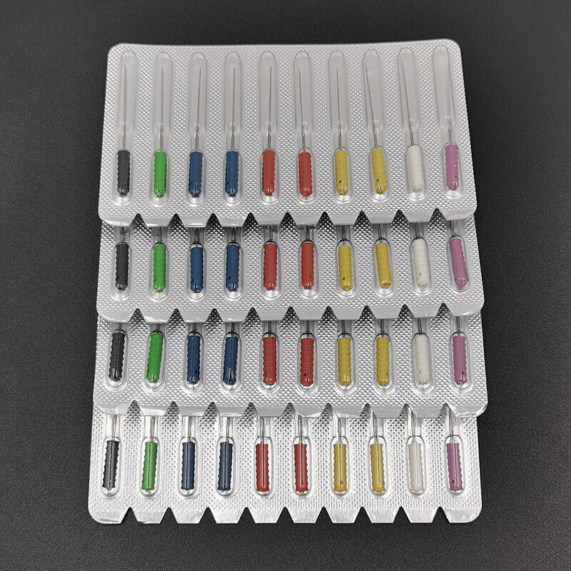 Dental Nerve Broach Barbed Broaches Endodontic Needles Root Canal 25mm/21mm