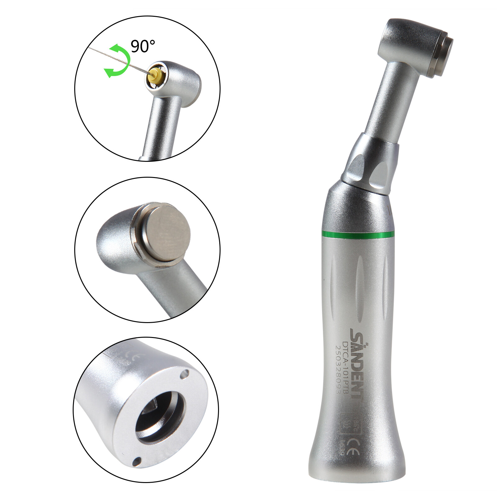 Dental Endo Reciprocating Handpiece 10:1 Contra Angle Endodontic 90° M4 NSK