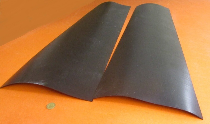 Tivar UHMW PE Black Sheet .062″ (1/16″) Thick x 12″ Wide x 48″ Length, 2 Units