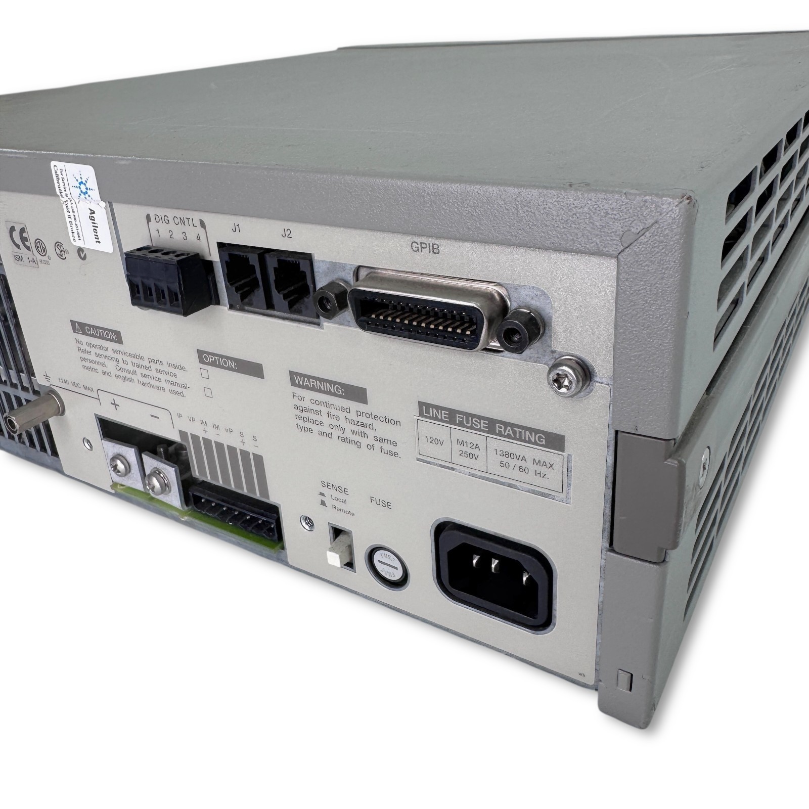 Agilent Keysight HP 6654A System DC Power Supply 0-60V 0-9A 540W GPIB Power On