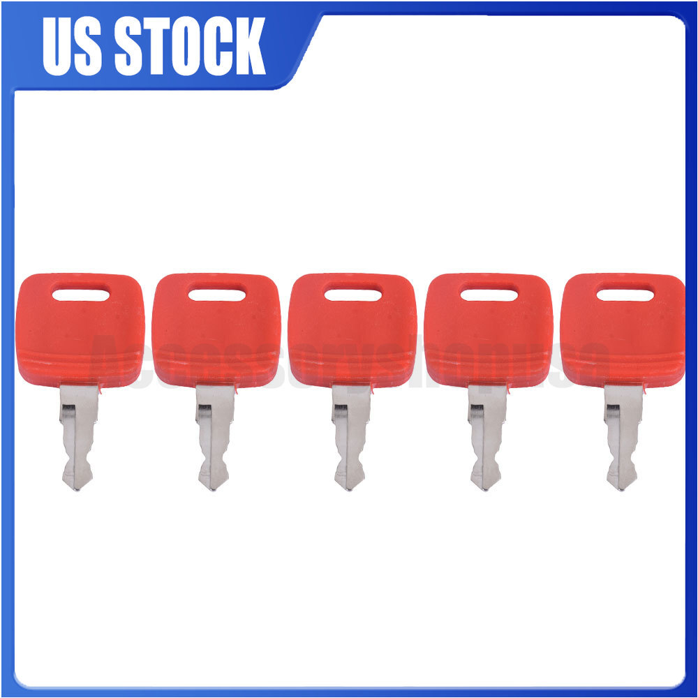 5PACK Ignition Keys For John Deere Agricultural Tractor Combine RE183935 RE71557