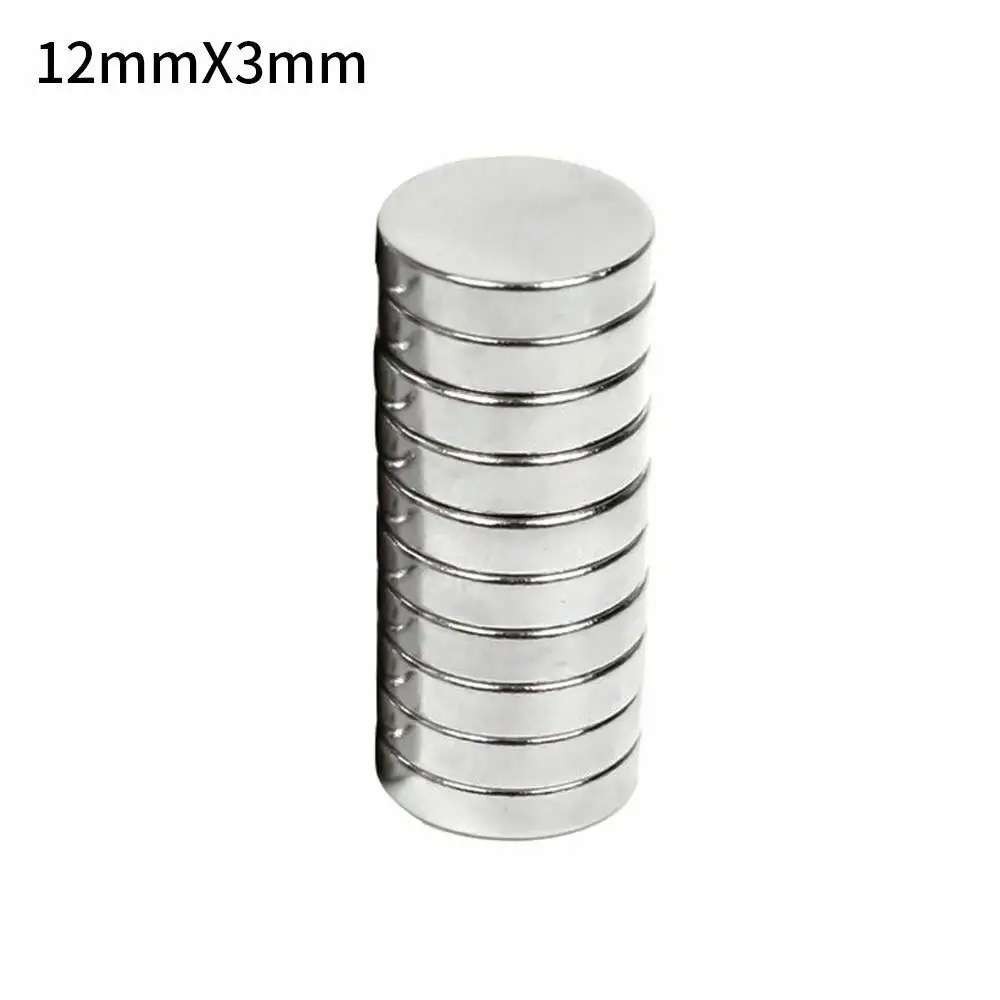 LOT5-100 Round Neodymium Magnets N52 Super Strong Rare Earth Small Large Magnets