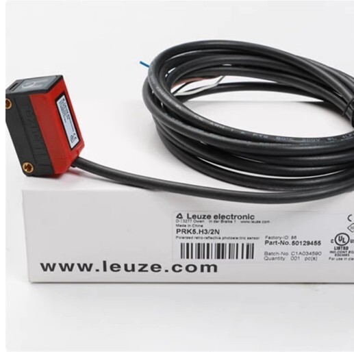 1PC Leuze PRK5. H3/2N polarized light mirror reflective photoelectric sensor