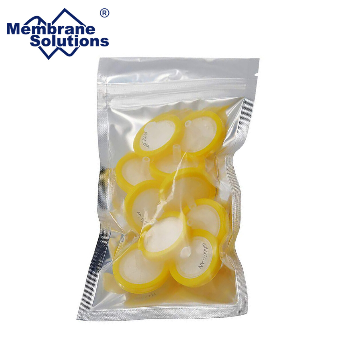 100PCS Nylon NY Syringe Filter 13mm 25mm Diameter 0.45 um 0.22 μm Pore Size HPLC