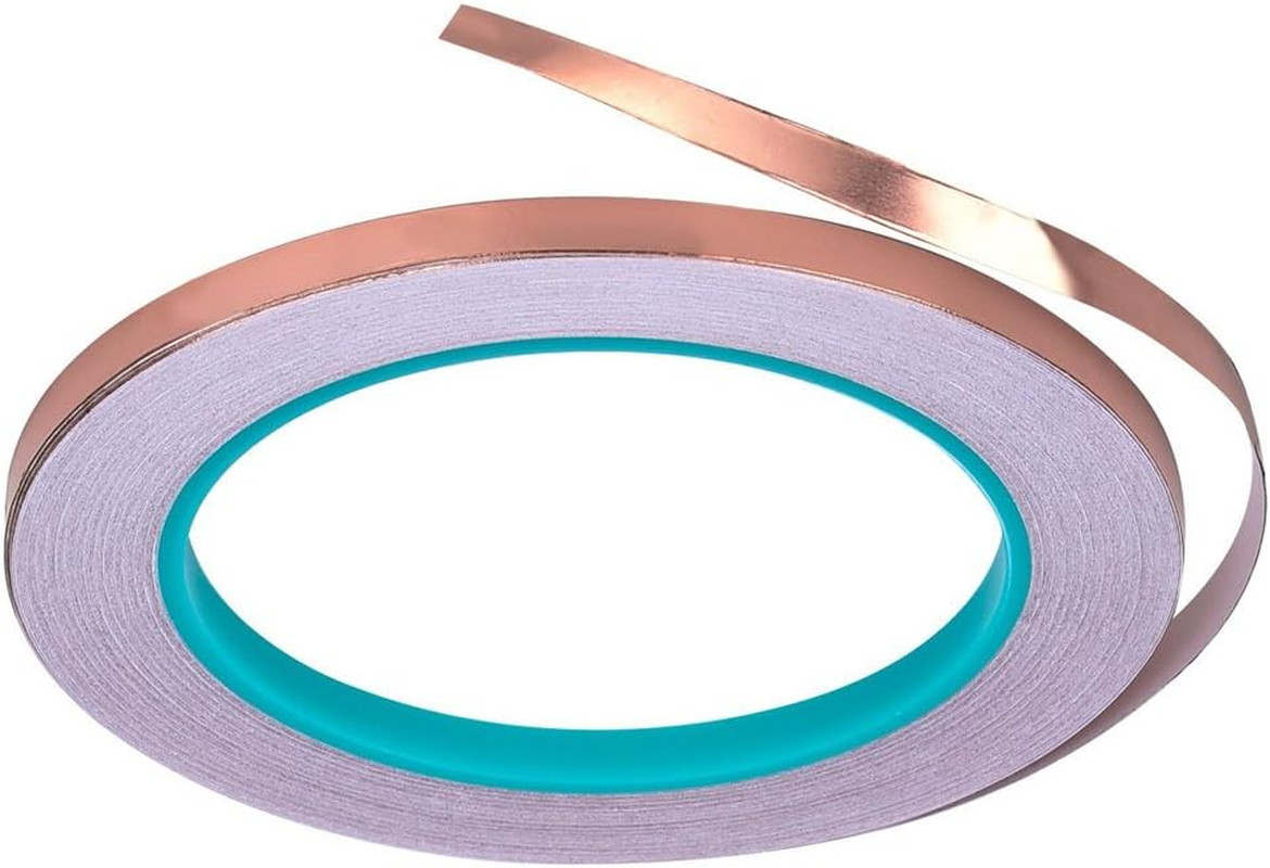 Jocon Copper Foil Tape 1/2Inch X 22Yards with Conductive Adhesive for EMI Shield