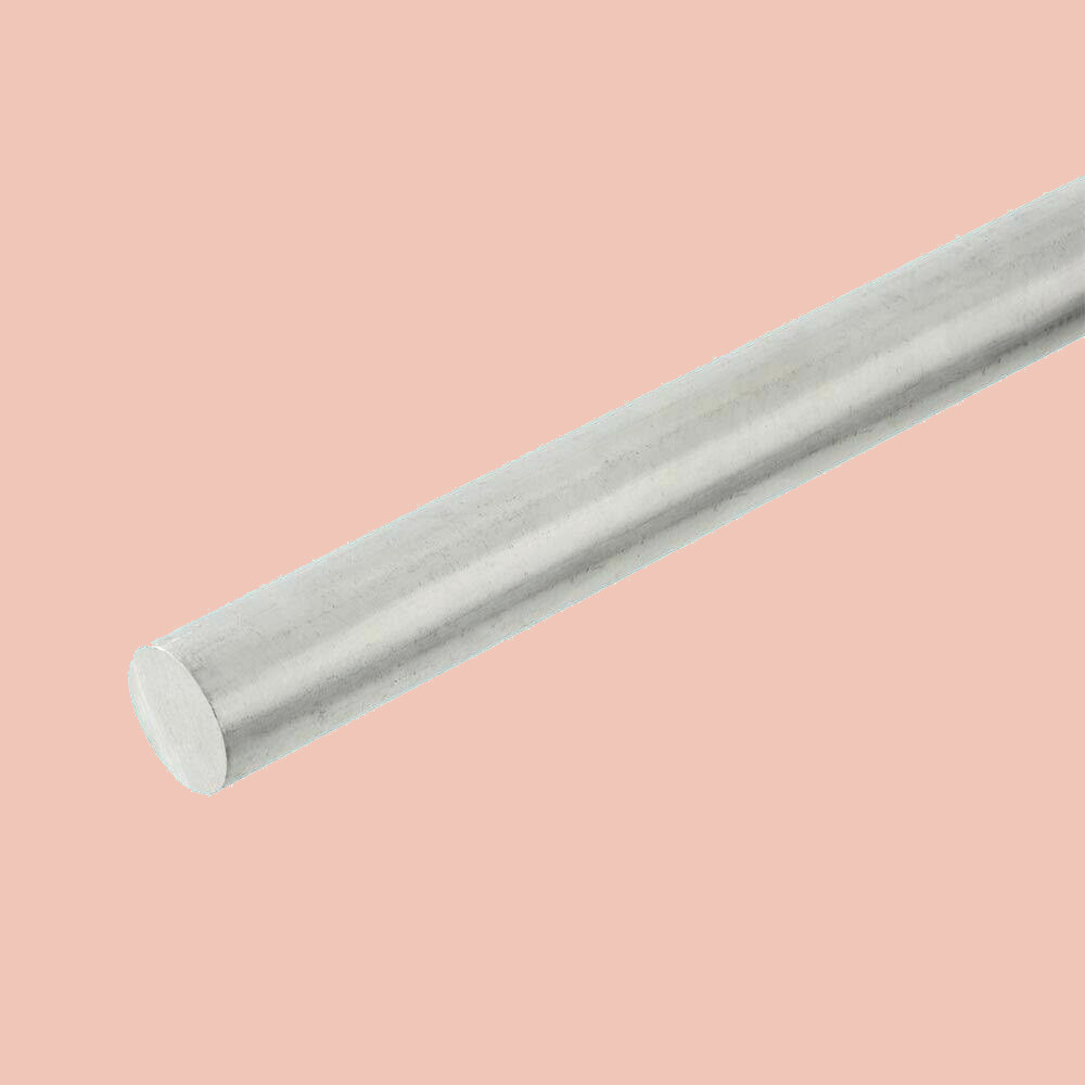 Solid Aluminum Round Rod 1/2 Inch Dia x 72″ Bar Stock Alloy 6061 Unpolished 6 Ft