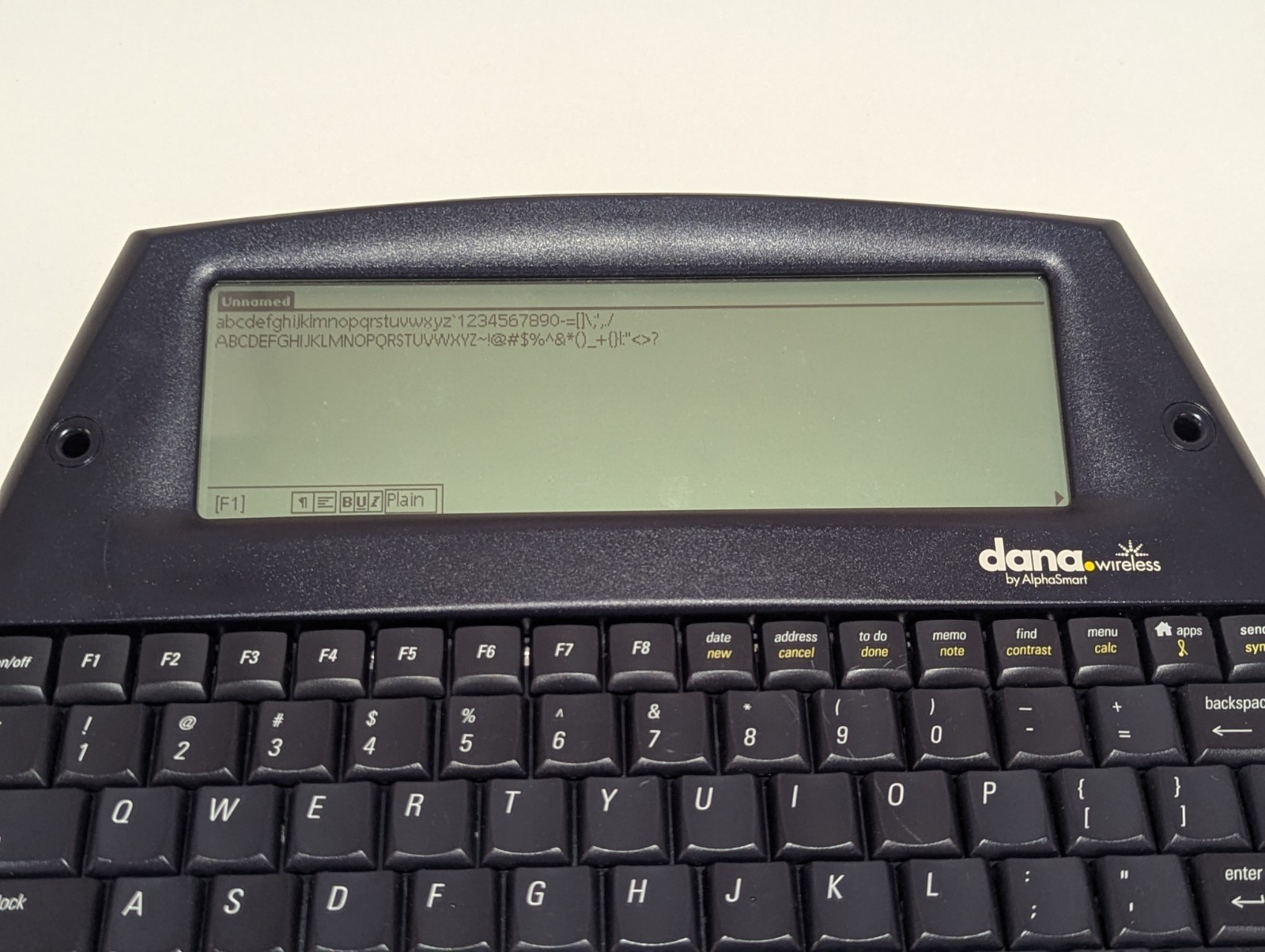 Alphasmart, Dana Laptop Alternative/Palm OS Word Processor Partially Tested