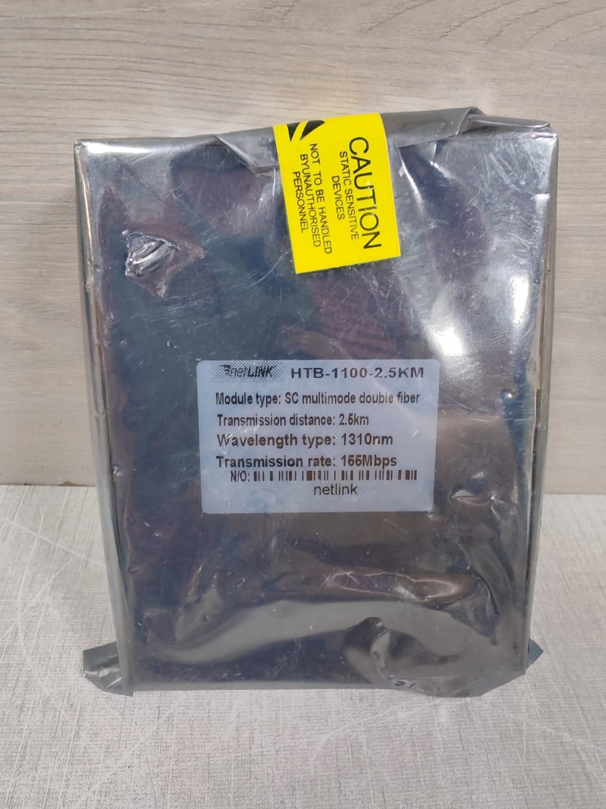 Lot 2 Pcs NETLINK HTB-1100-2.5KM SC Multimode Double Fiber -New Without Box