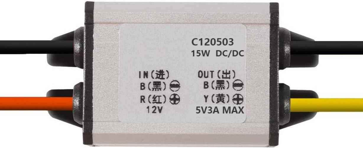 12V to 5V Waterproof DC Step-Down Converter for Automotive and Consumer Elect…