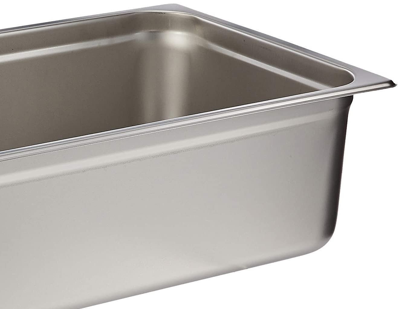 Winco Anti-Jamming Steam Pan, Full-Size x 6-Inch