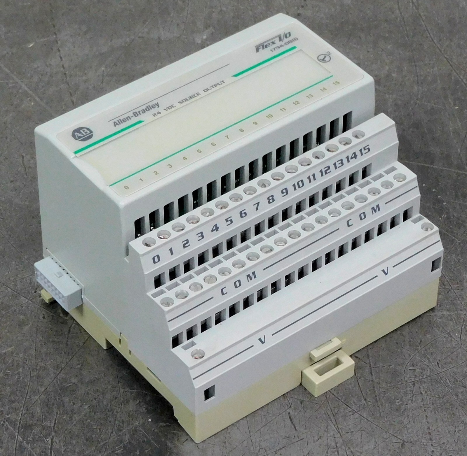 Allen Bradley 1794-OB16 Flex I/O Output Module 16 Outputs 24V DC Lot of Two (2)