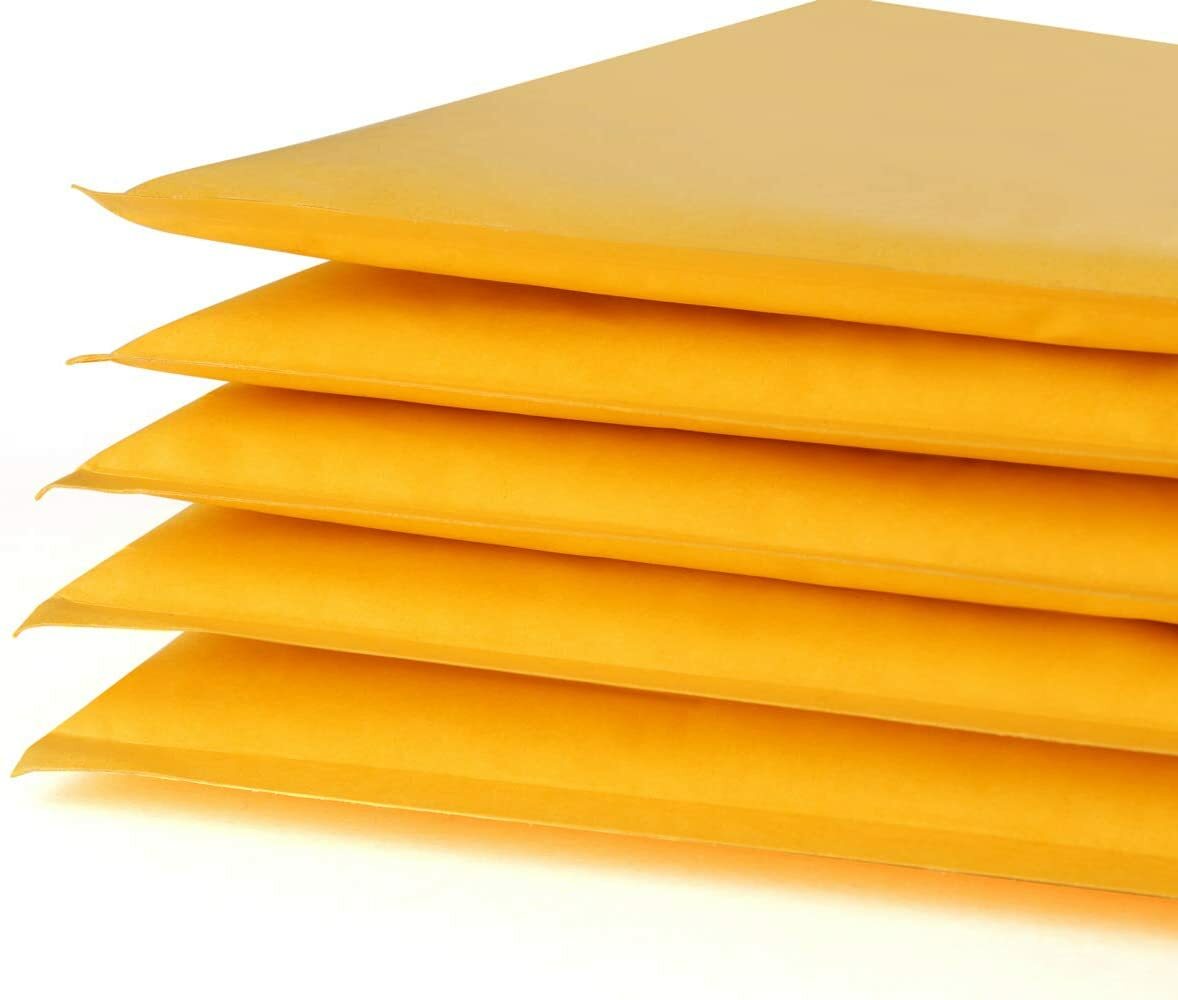 Any Size Kraft Bubble Mailers Shipping Mailing Padded Bags Envelopes Self-Seal