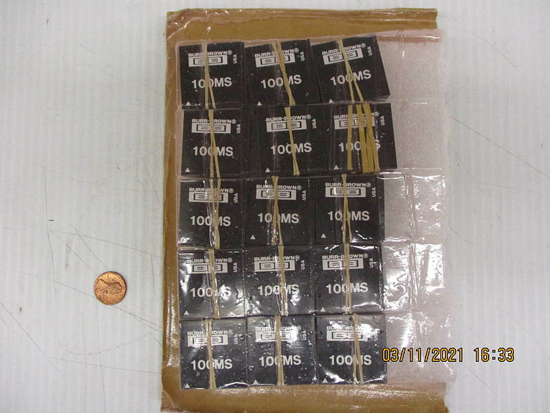 New, Burr Brown, 100MS, EMI Shield