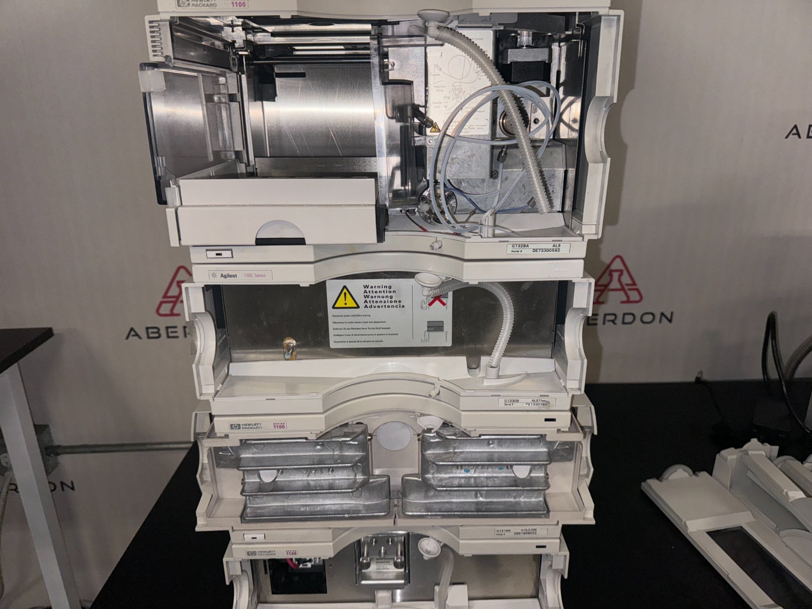 HP/Agilent 1100 HPLC System Pump Autosampler G1314A VWD Detector #18267