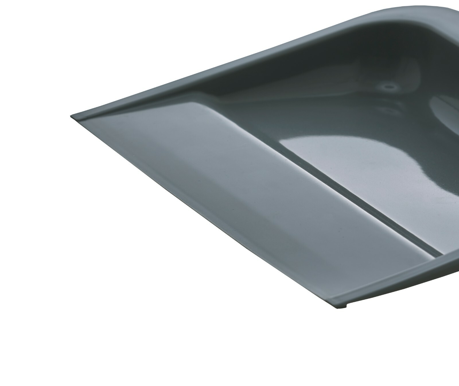 Superio Heavy Duty Durable Plastic Dustpan, for Indoor and Outdoor Use, Grey.