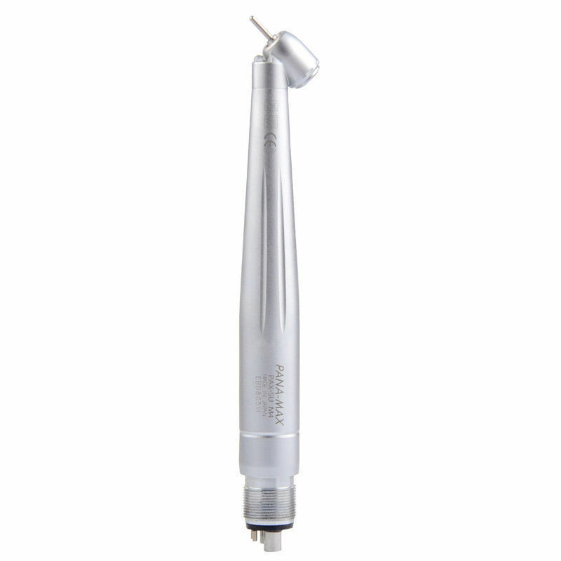 Dental 45 Degree LED Fiber Optic High Speed Handpiece 2 Hole / 4 Hole US STOCK