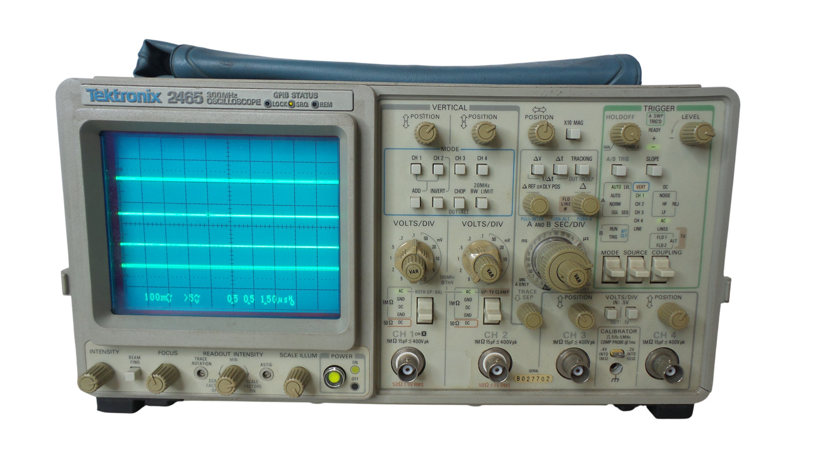 Tektronix 2465 300 MHz Oscilloscope – Free Shipping
