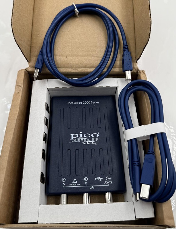 PICO PICOSCOPE 2204A 2000 SERIES USB 2 CHANNEL 10MHZ 100 MS OSCILLOSCOPE