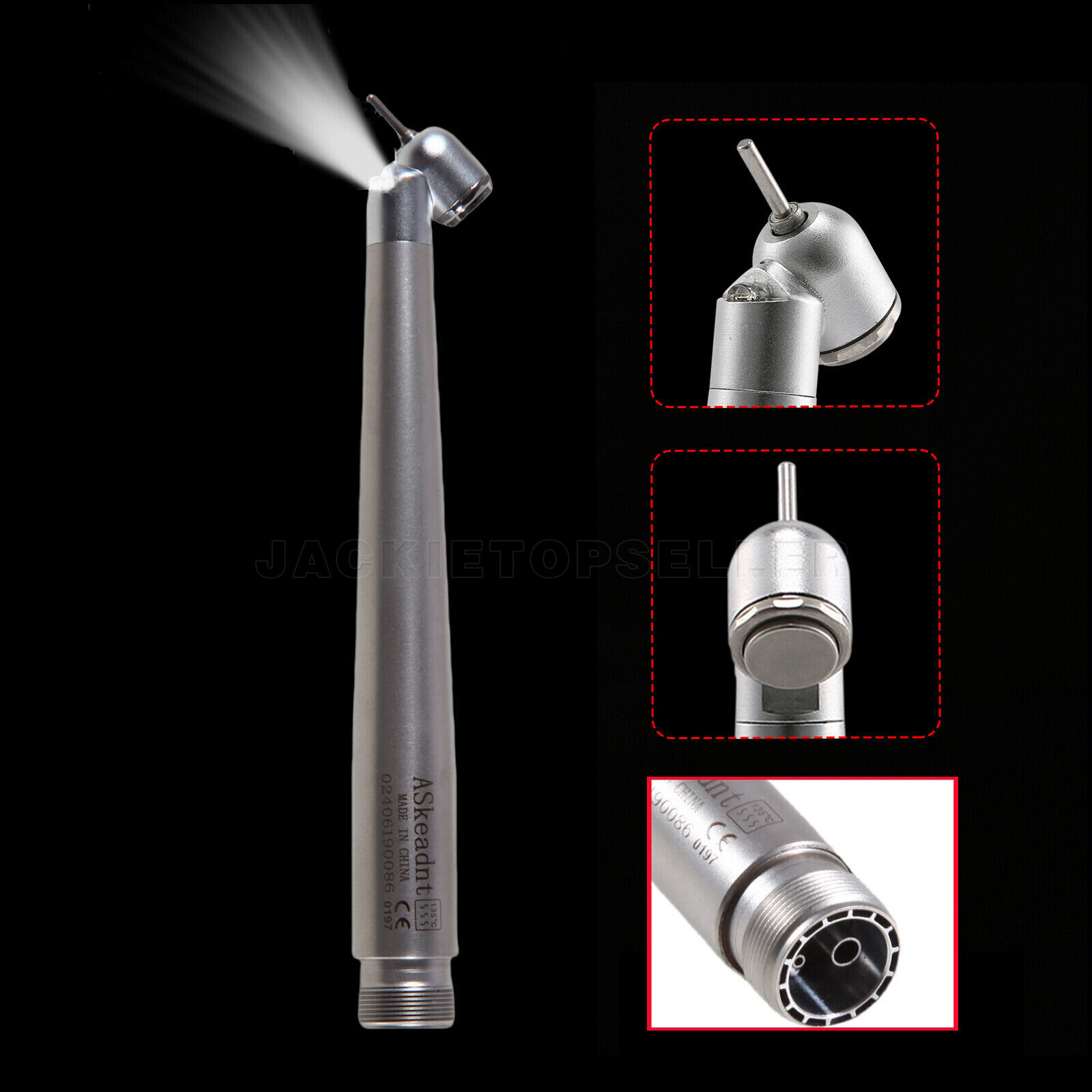 45° Surgical NSK PANA MAX Style Dental Pieza de mano alta velocidad 2Hole Borden