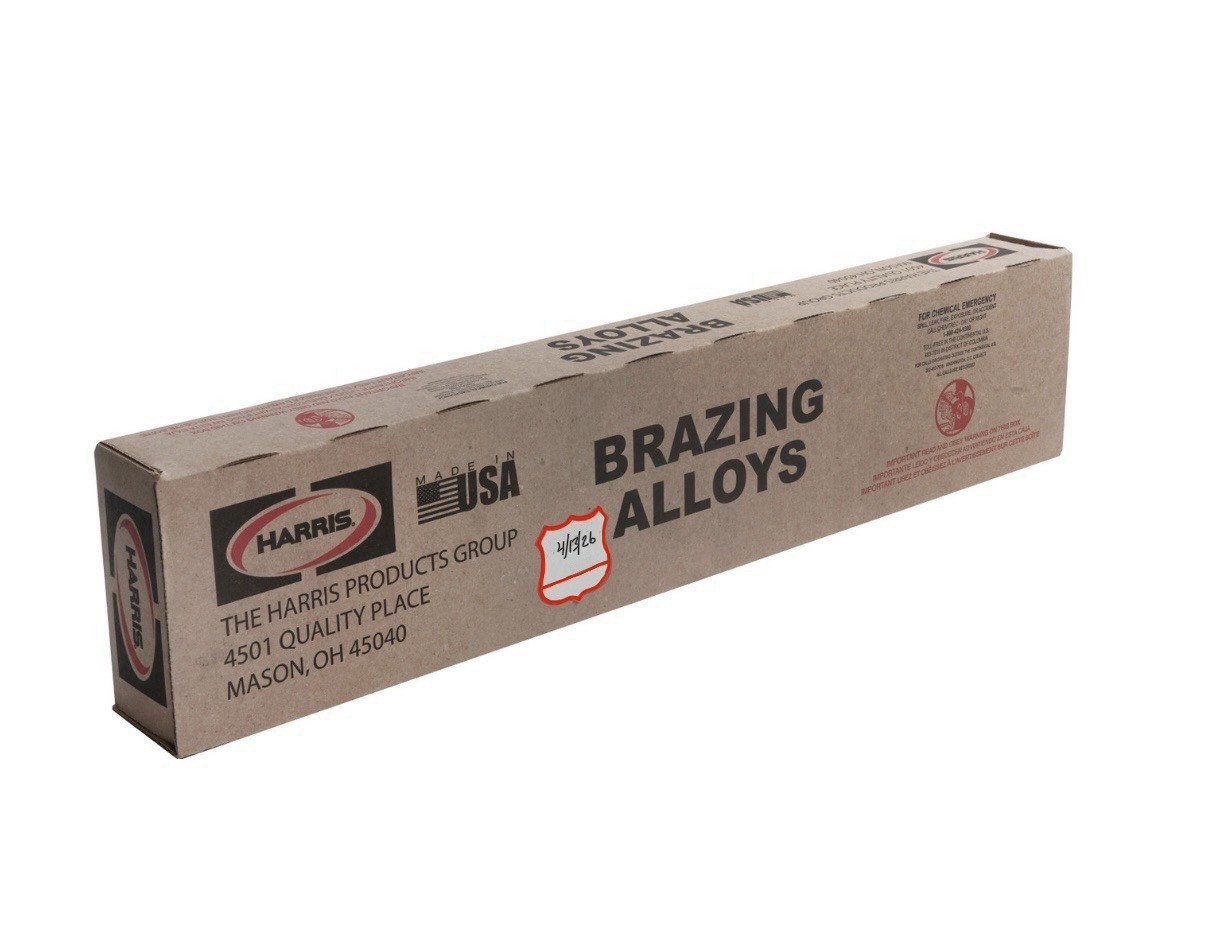Harris Stay-Silv 15% Flat Brazing Rods .050” X 1/8” X 20” 5lbs. (5)- 1lb. tubes