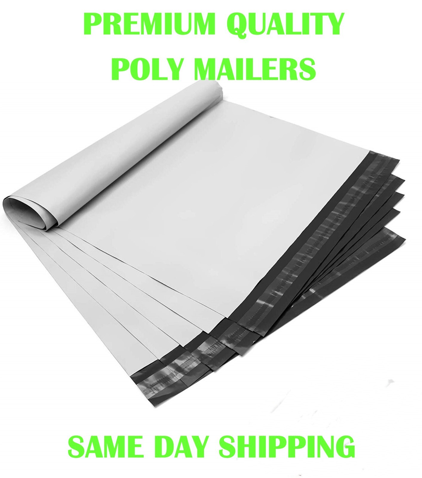 Poly Mailers Shipping Bags Mailing 6×9 9×12 10×13 7.5×10.5 12×15.5 14.5×19 19×24