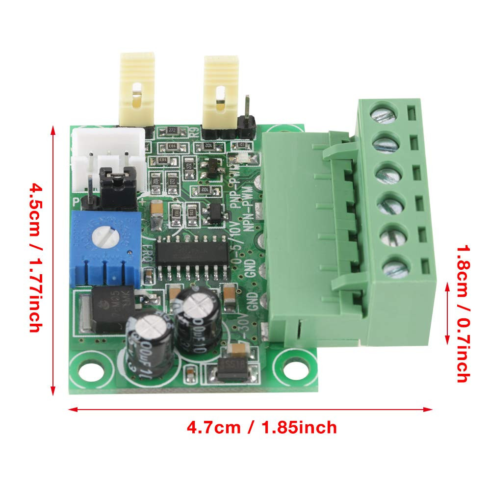 Analog Voltage to Pwm Converter, 0-5V/0-10V Analog Input Voltage to 0-100% Pwm 2