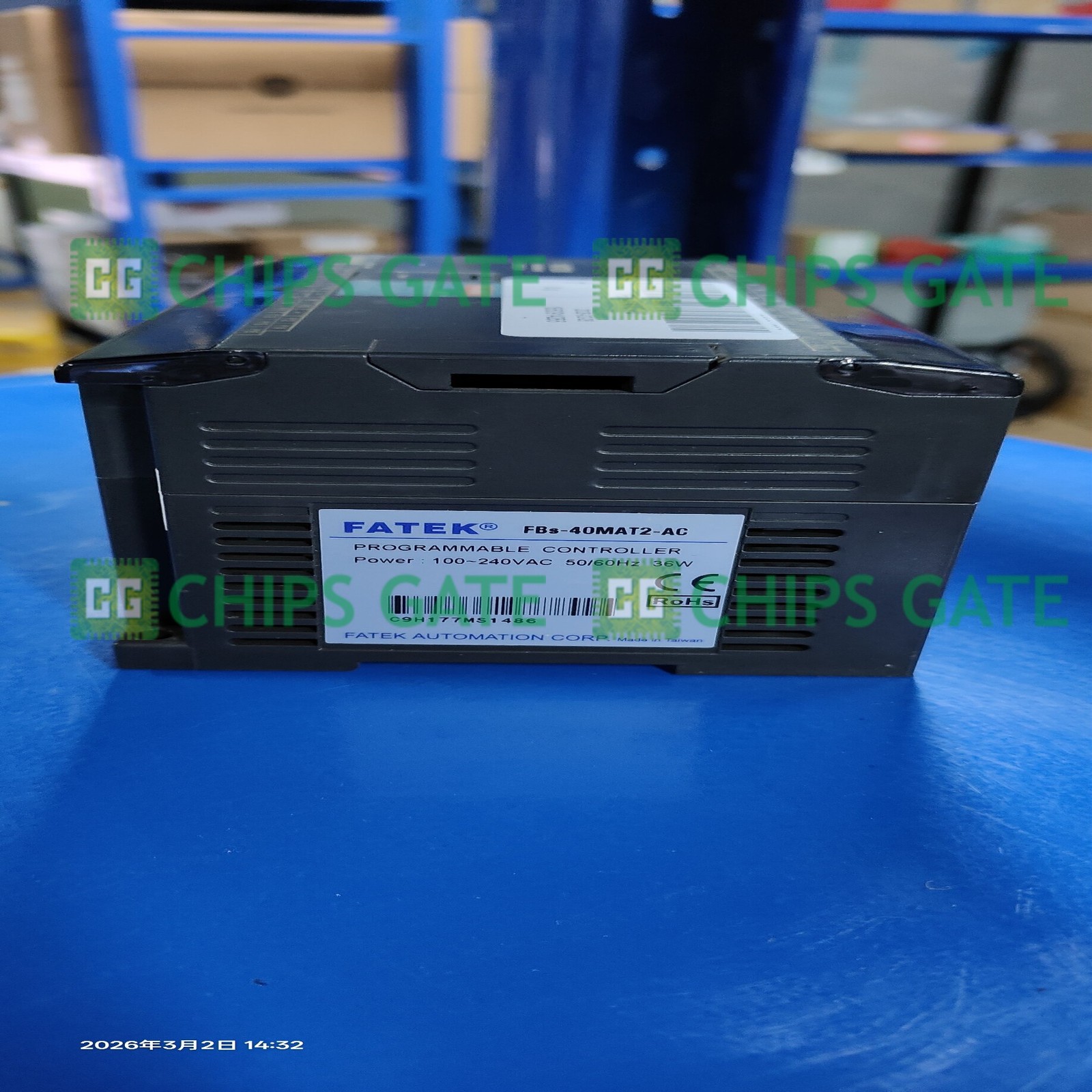 1PCS FATEK PLC FBS-40MAT TESTED USED