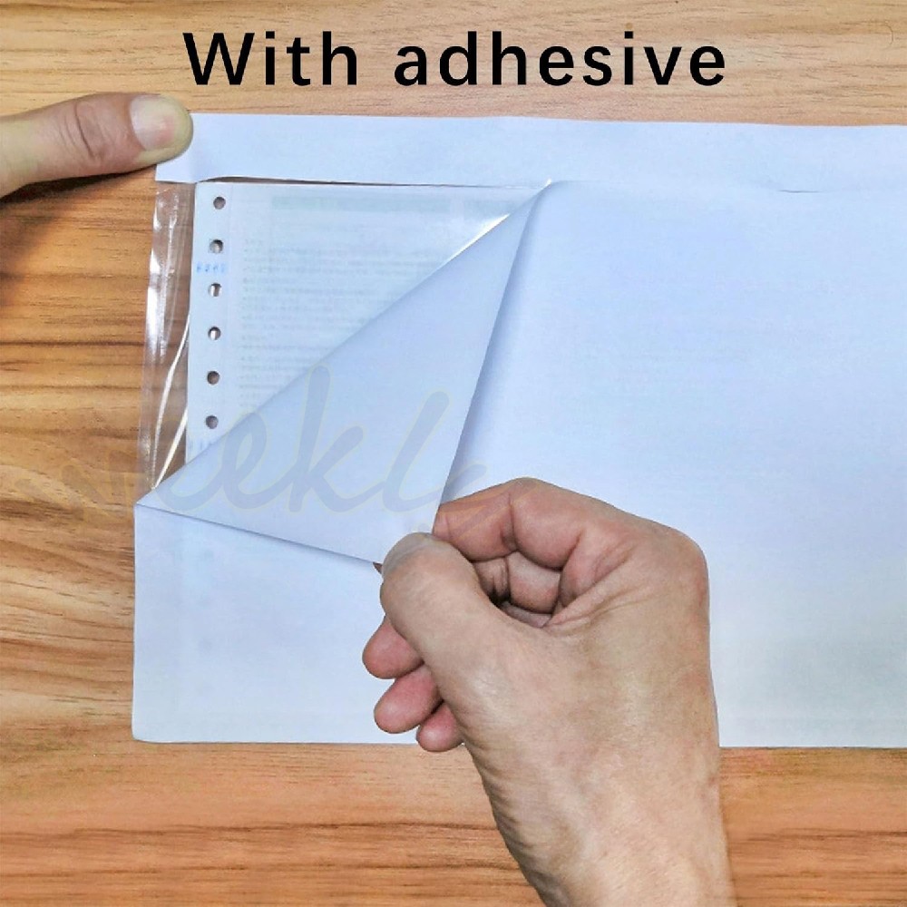 Clear Adhesive Packing List Envelopes 4.5×5.5 7.5×5.5 6×9 Enclosed Slip Pouches