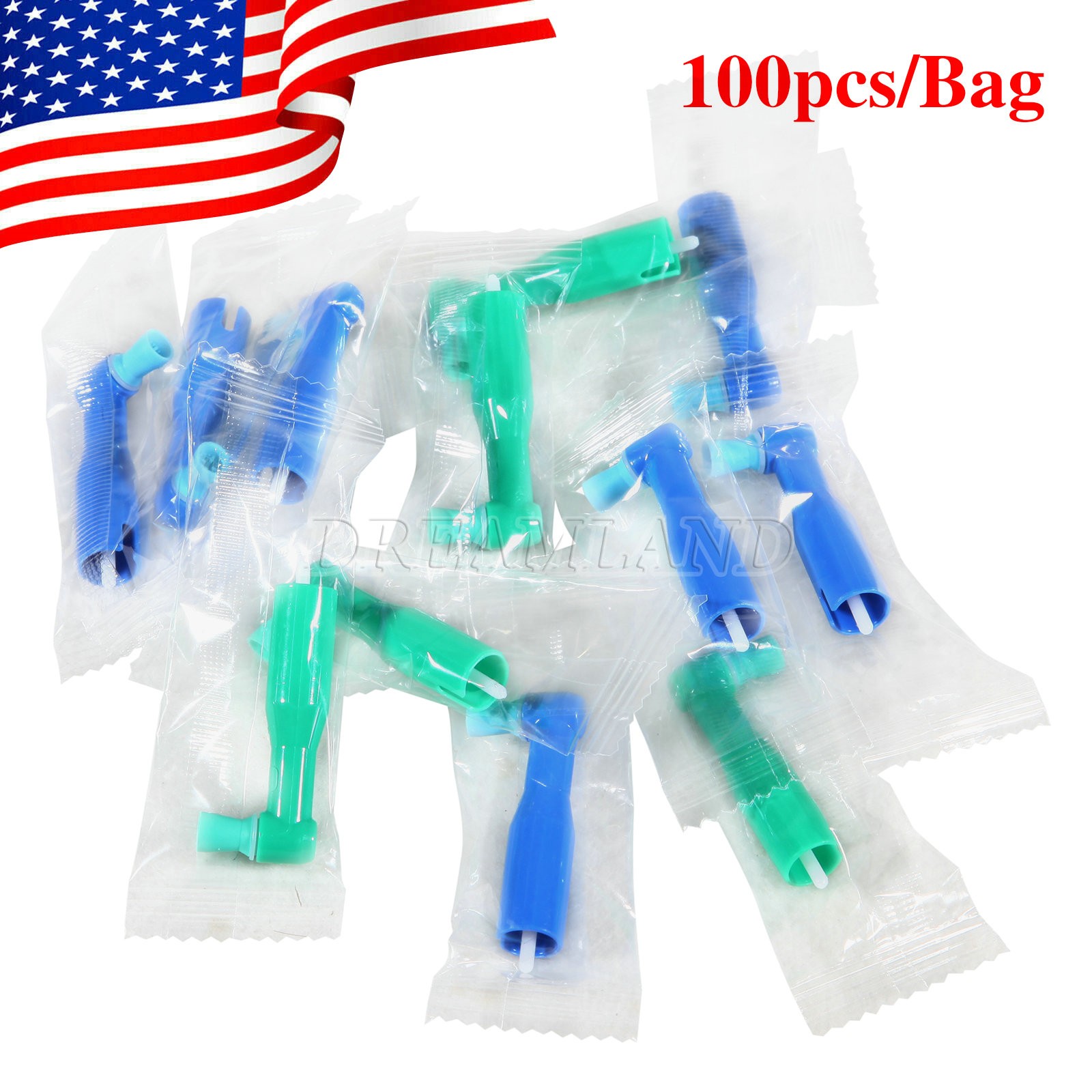 100-1000* Dental Prophy Prophylaxis Angles Disposable Latex-Free Soft / Firm Cup