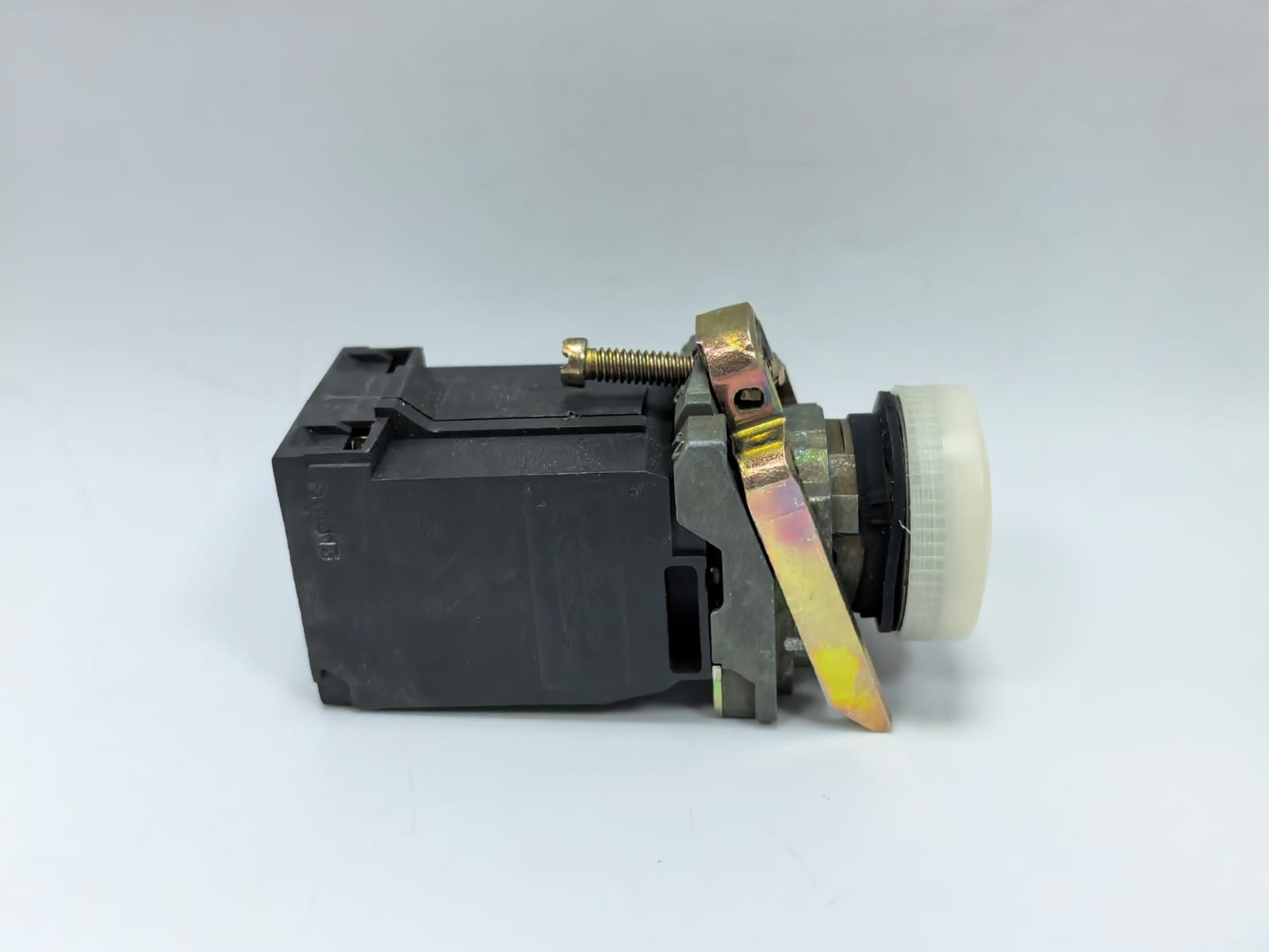 LOT 2 PCS TELEMECANIQUE XB4 BV8B1 WHITE INDICATOR LIGHT
