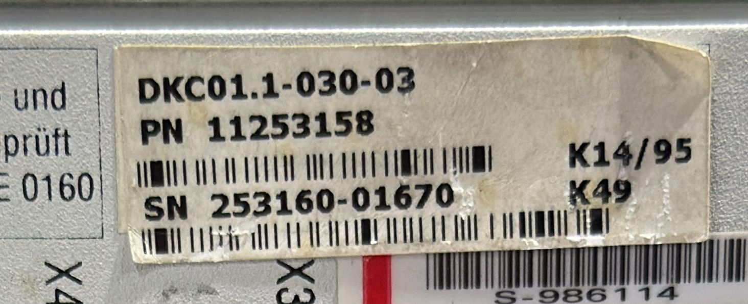 CONTROL TECHNIQUES SP2402 **FOR PARTS ONLY* FINAL SALE – NO RETURNS ACCEPTED