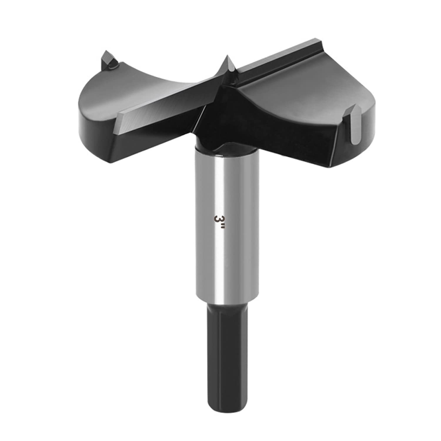 ASNOMY 3 Inch Forstner Drill Bit, Carbide Tipped Bit 3 (76mm)