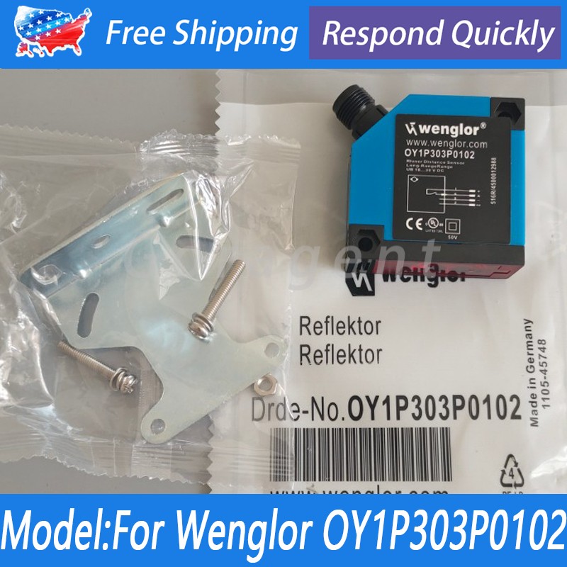NEW For Wenglor OY1P303P0102 High-Performance Distance Photoelectric Sensor