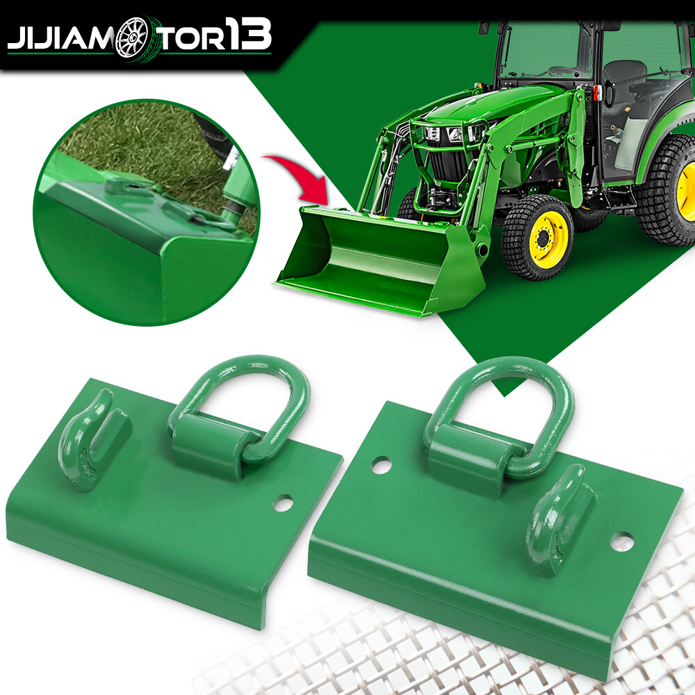 Bolt on Grab Hooks D Rings For John Deere Compact Tractor 1025R 2032R 3320 2520