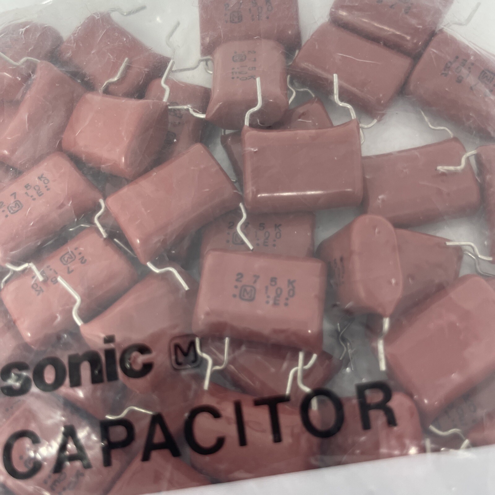 *100-PCS Panasonic Capacitor ECQ-E 100V DC 275K 1275KNB – Sealed Bag – Free Ship
