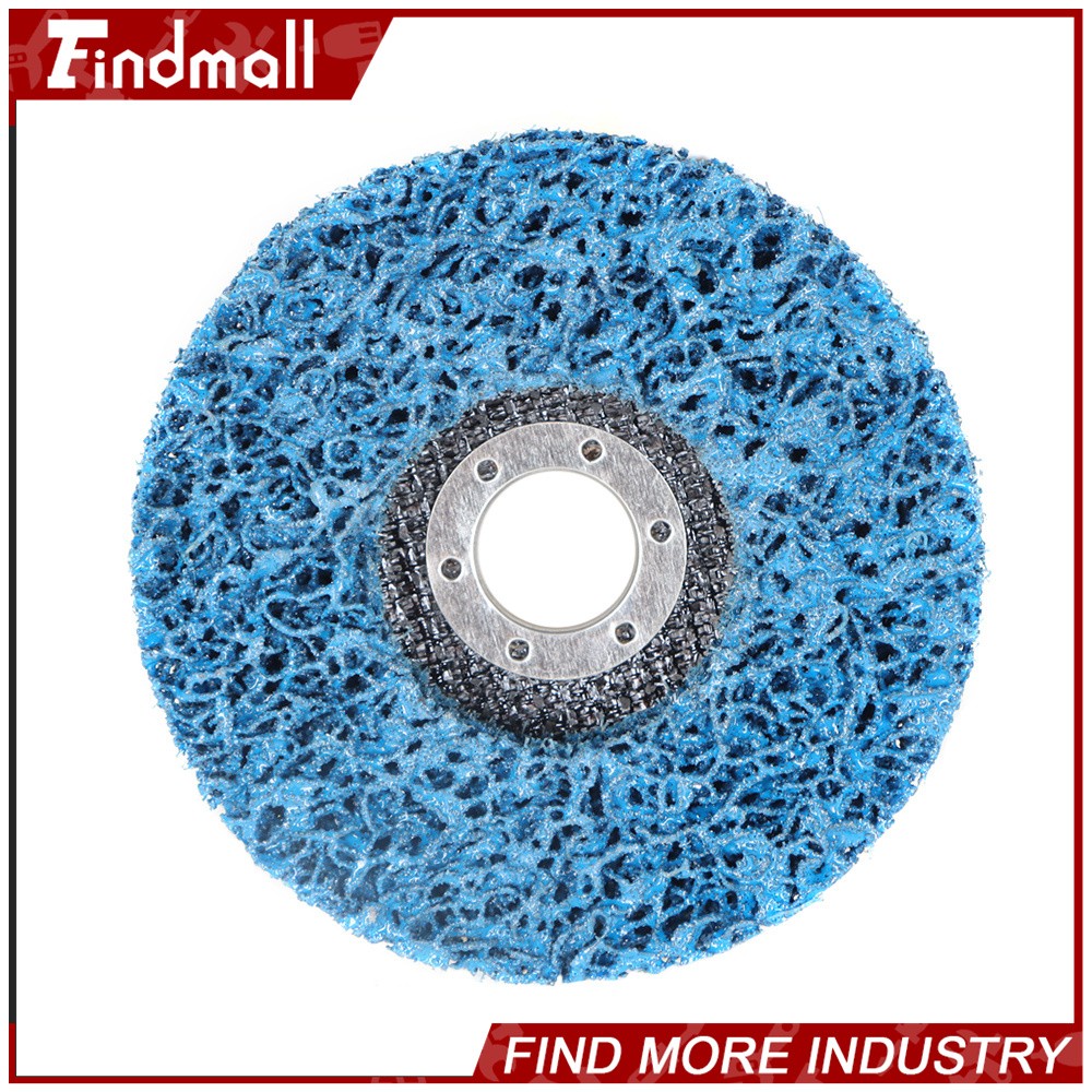 Findmall 10 x 4.5” Poly Strip Disc Wheel Paint Rust Removal Clean Angle Grinder