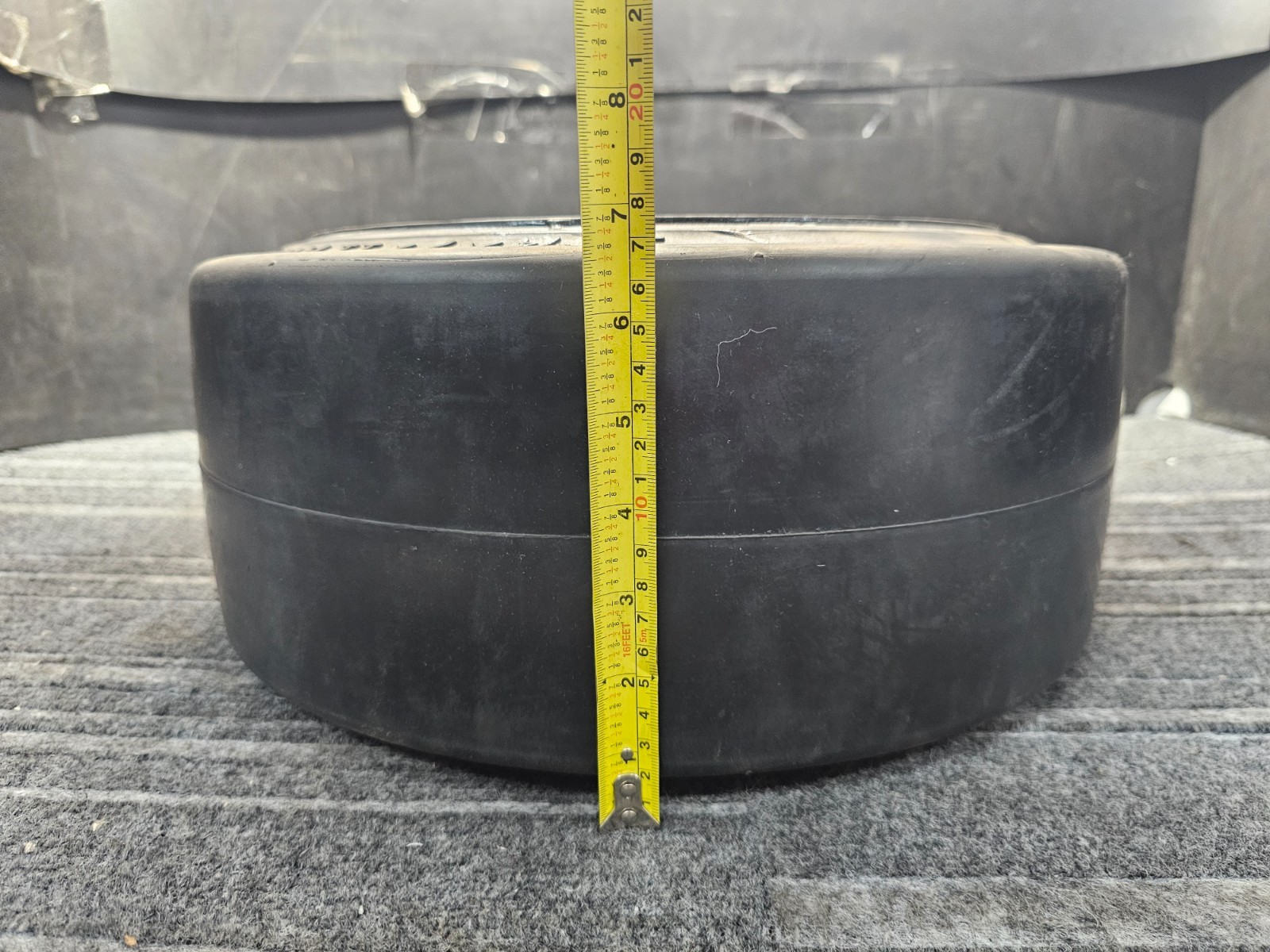 (QTY 2) Globe Star Smooth Press On Forklift Tire 16-1/4x7x11-1/4 (413/178-286)