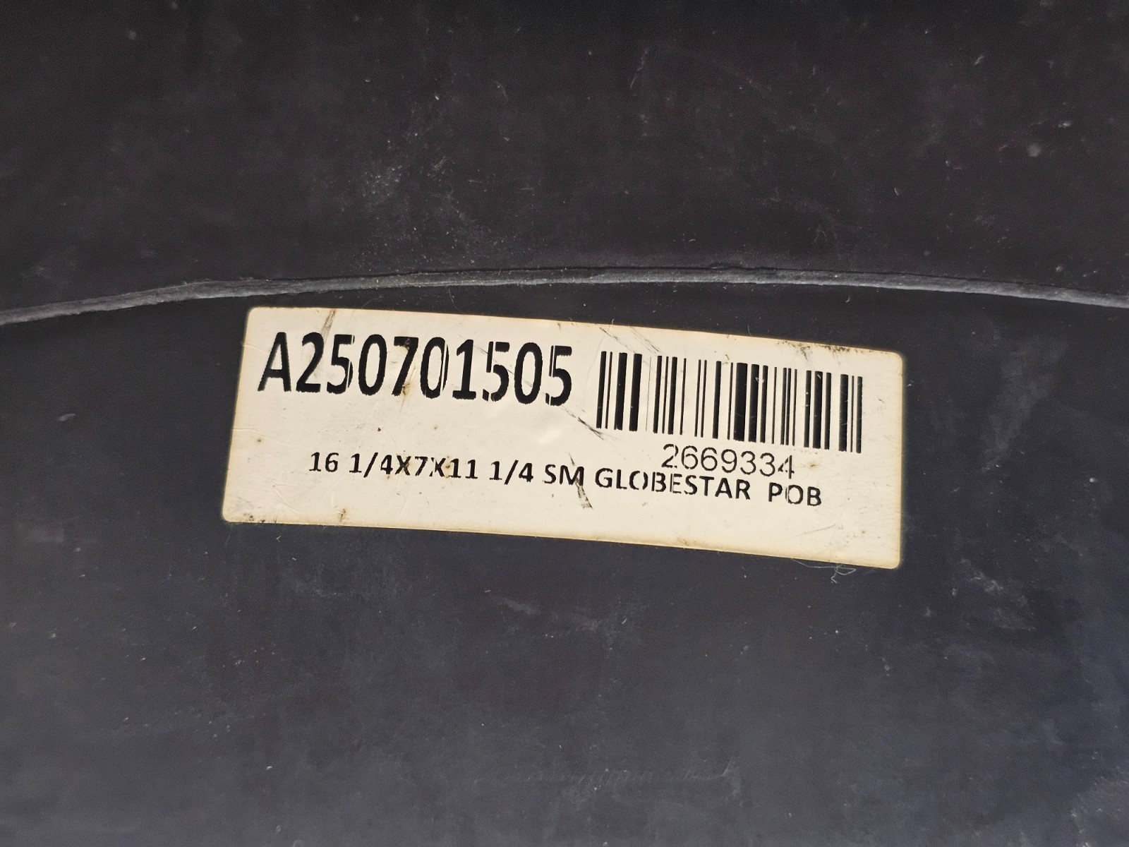 (QTY 2) Globe Star Smooth Press On Forklift Tire 16-1/4x7x11-1/4 (413/178-286)