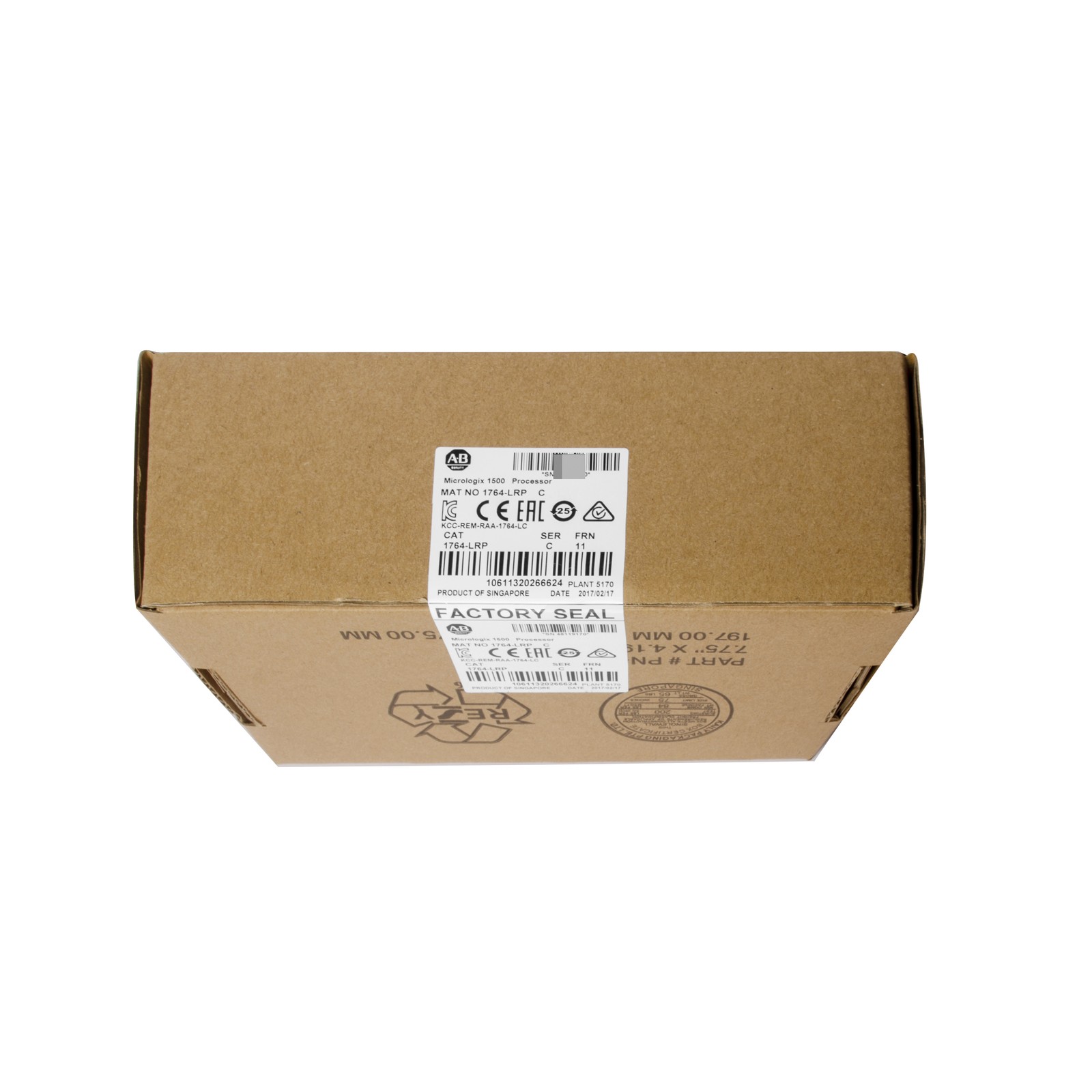 New Allen Bradley 1764-LRP AB SER C MicroLogix 1500 Processor PLC US Free Tax