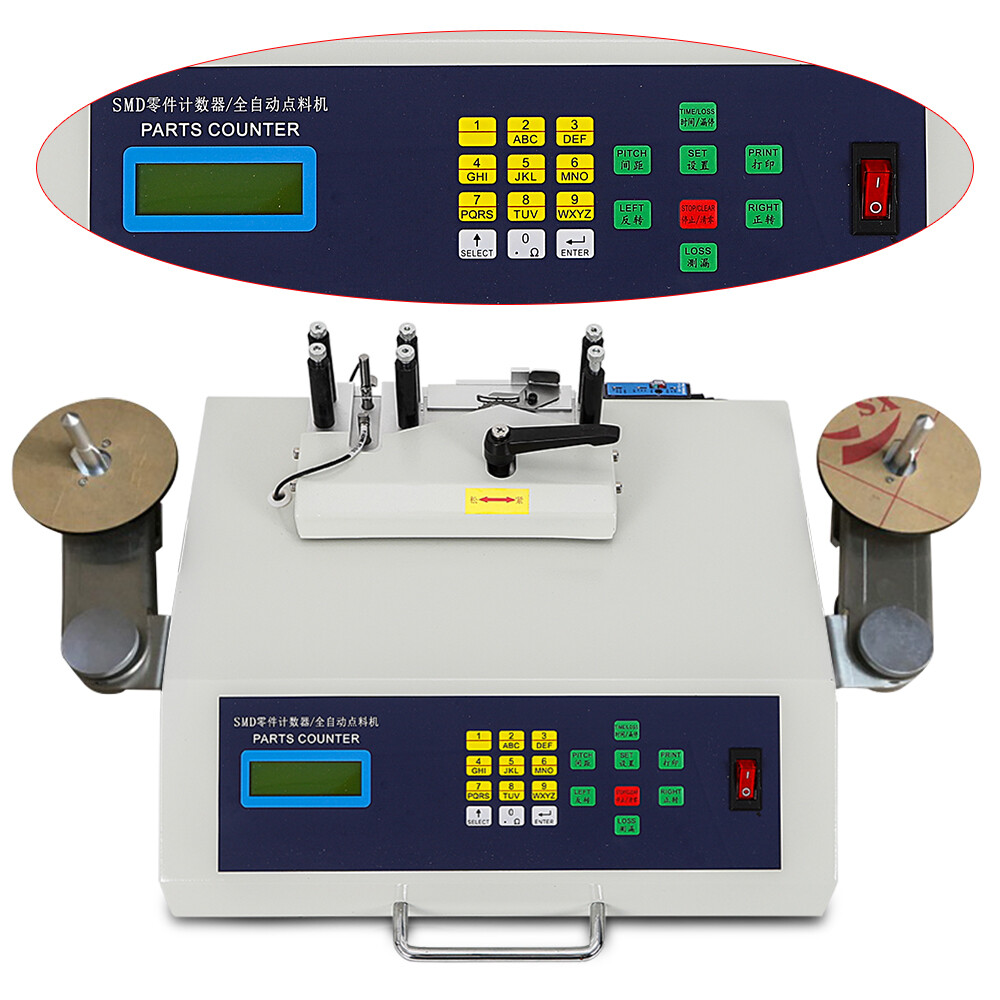 Automatic Counting Machine SMT SMD Parts Component Counter +Leak-detection NEW