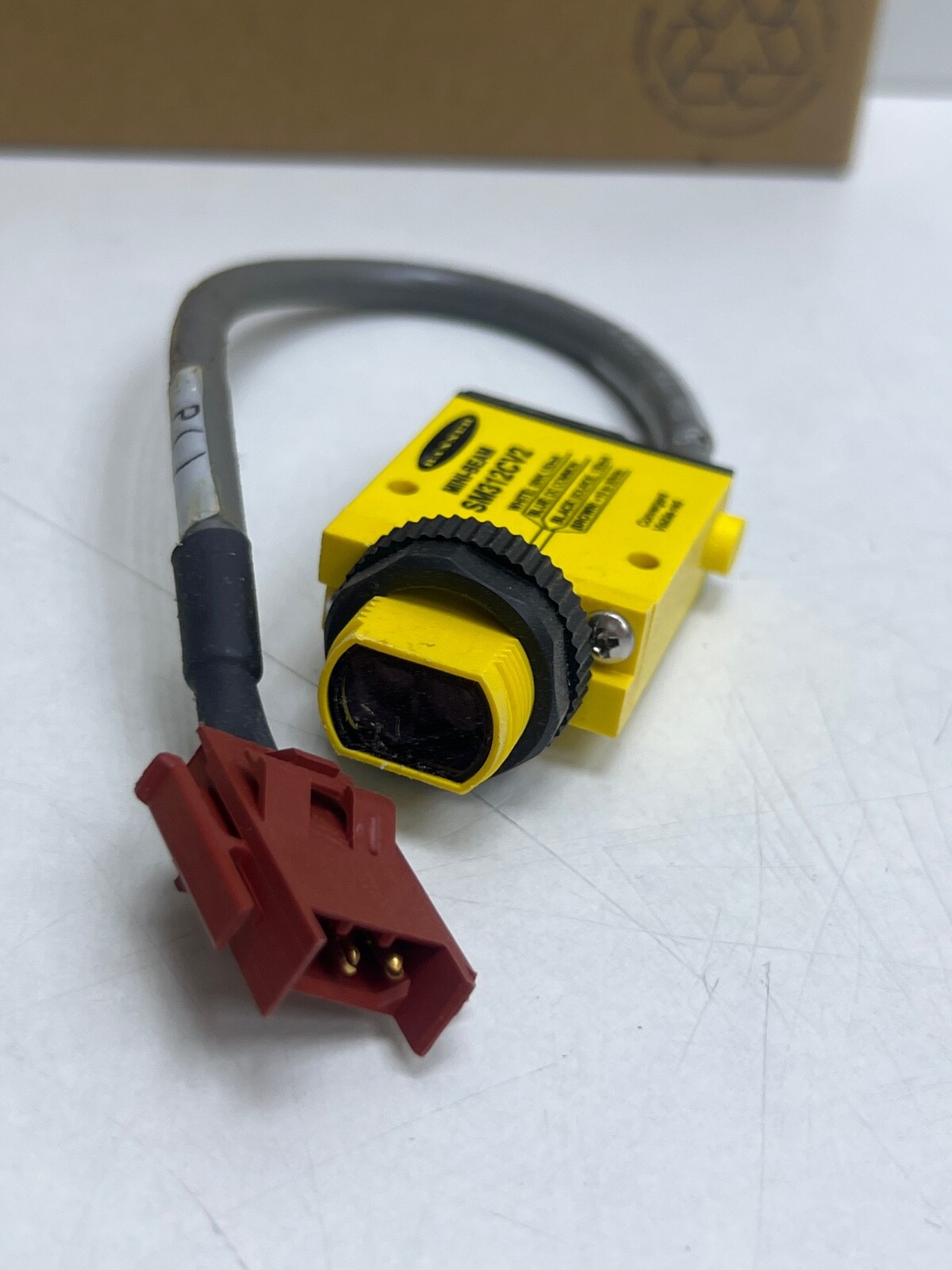 (LOT 2 PCS) BANNER SM312CV2 SENSOR