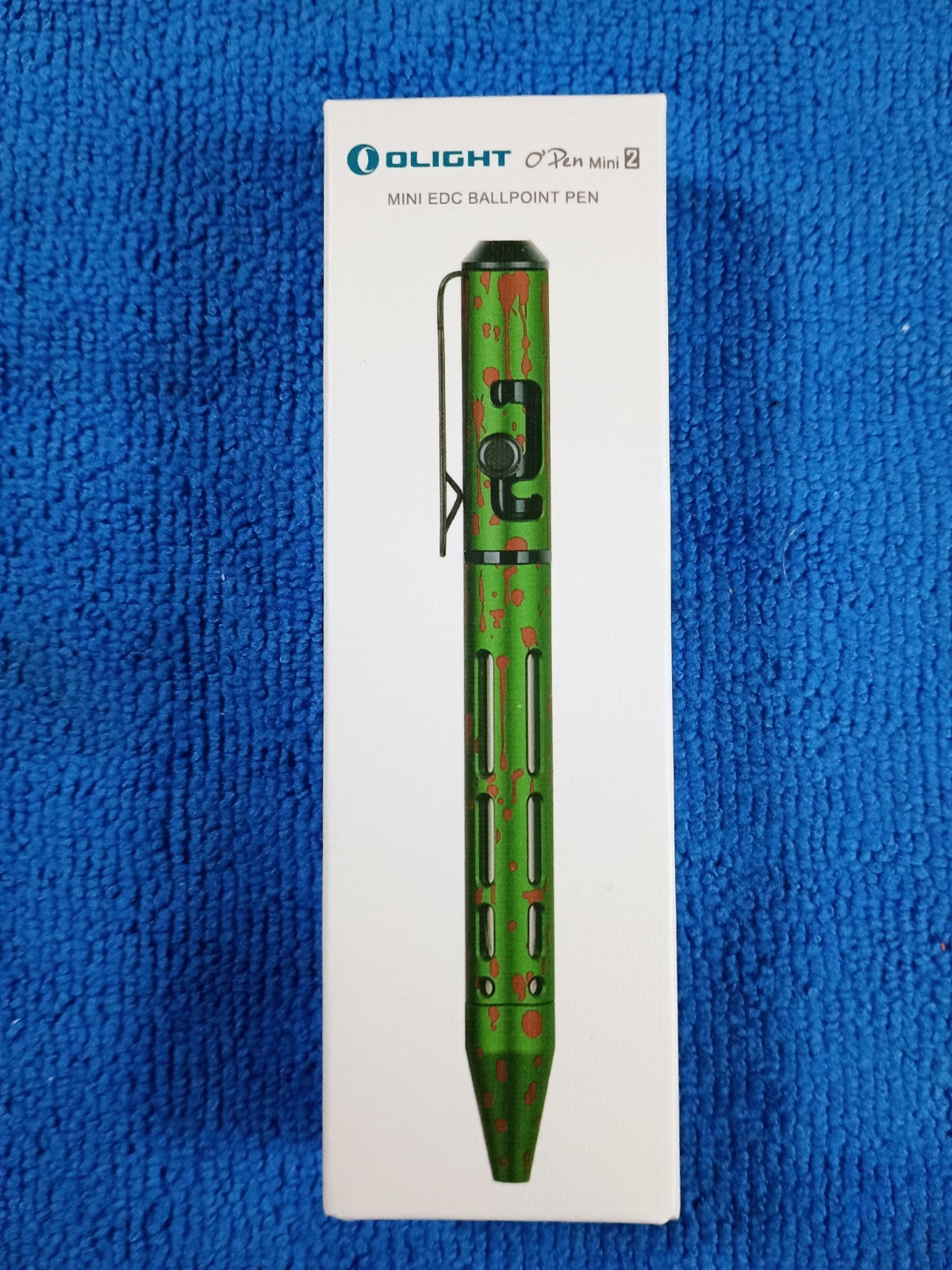 Olight O’Pen Mini 2 zombie splatter, Limited Edition!