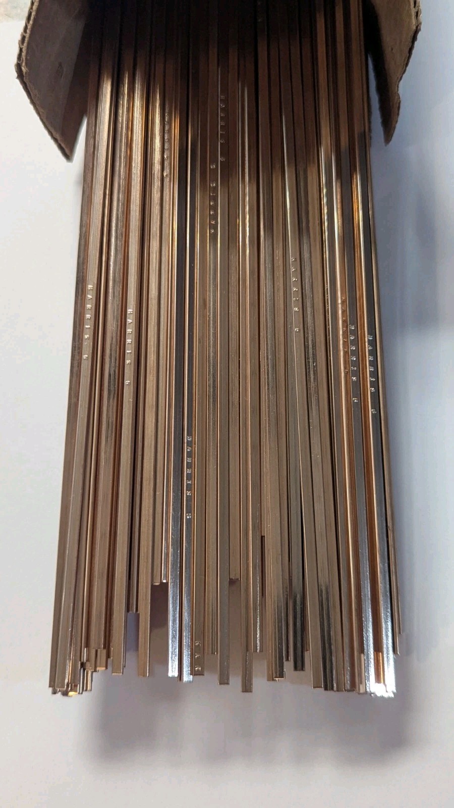 25LBS Harris Stay-Silv 5 Phos-Copper 5% Silver Ag Solder Brazing Rods BCuP-3