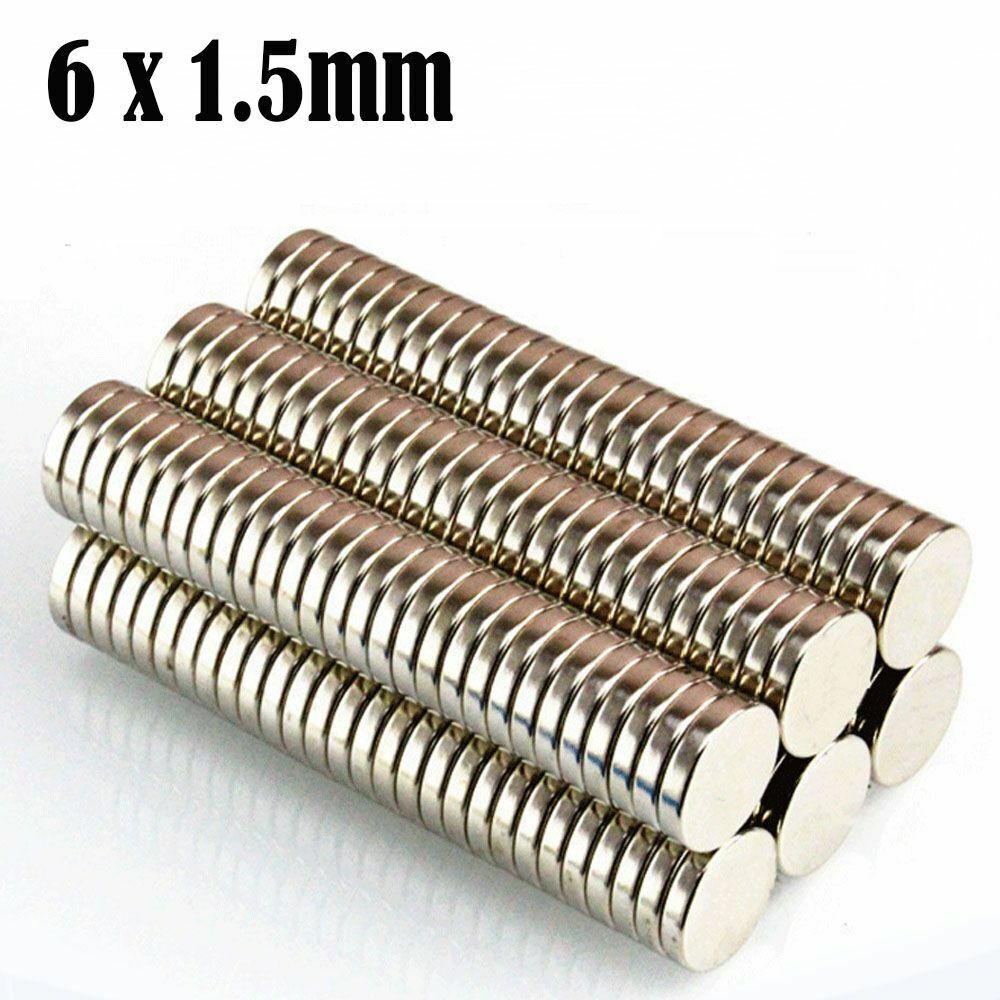 Lot Neodymium Magnets N52 Disc Round Super Strong Rare Earth Small Large Magnet