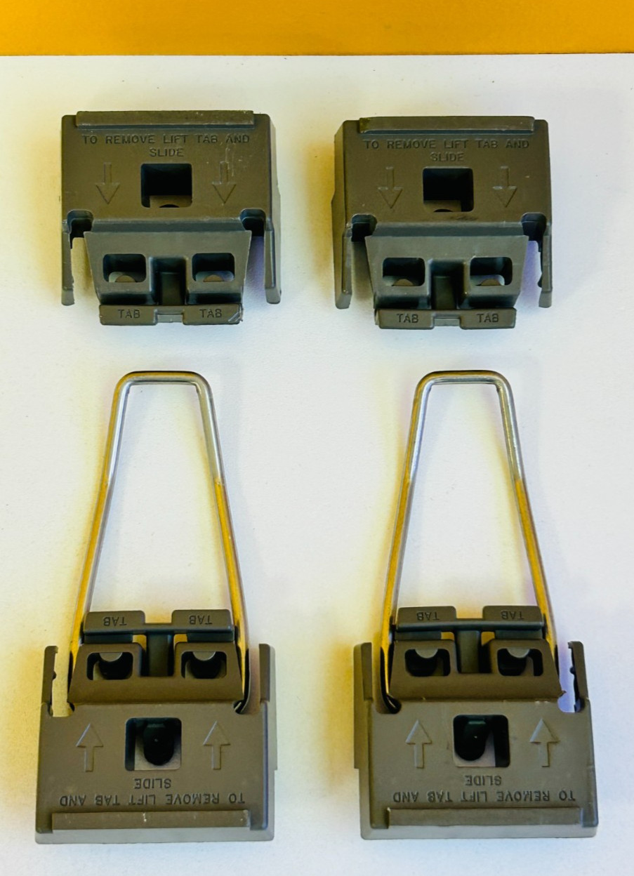 HP Agilent 5041-8801 (Set of 4) Medium Gray, Instrument Foot / Feet Set. Tested!