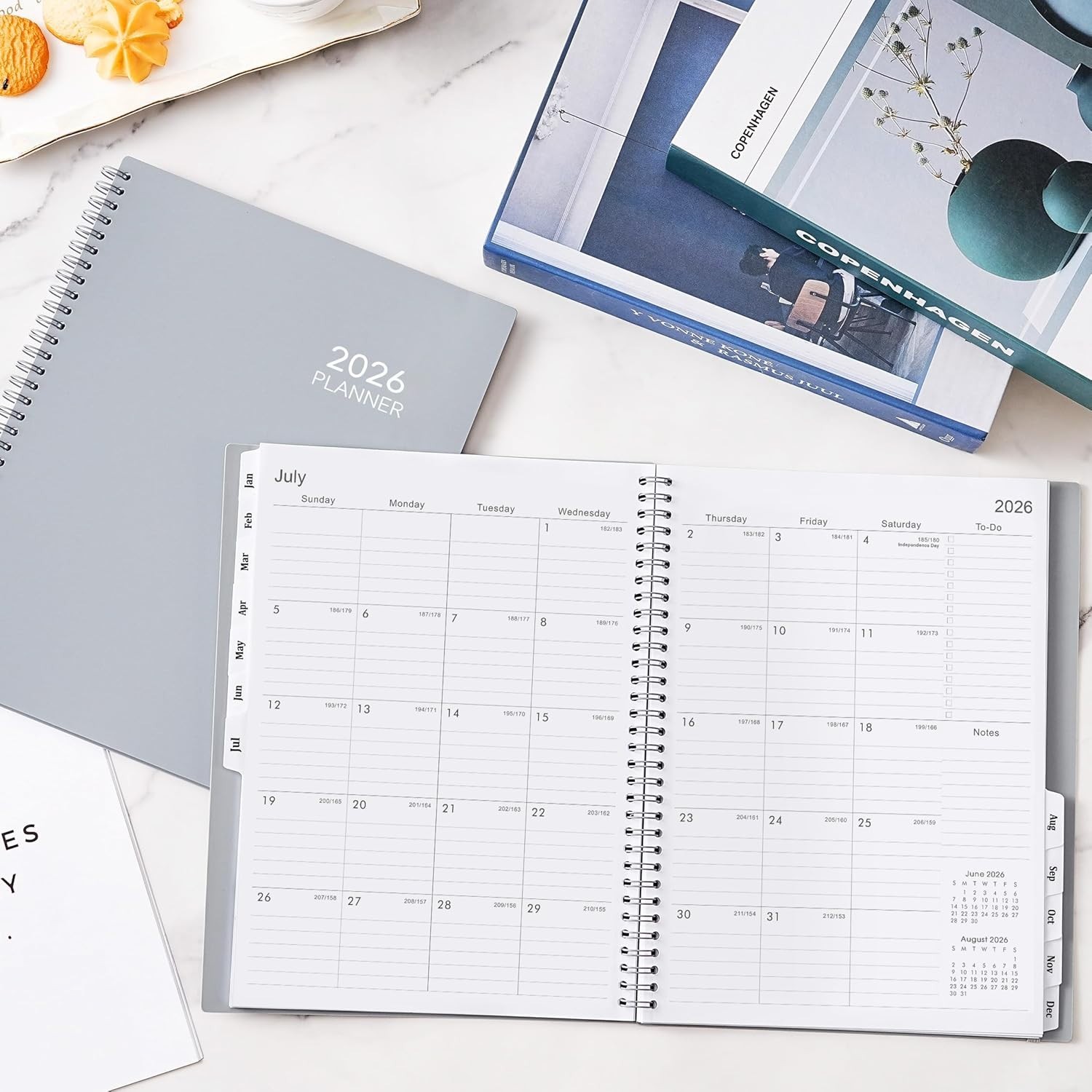 2026 Day-to-Day Planner – Large 9″ x 11″ with Weekly Pages & Easy Navigation